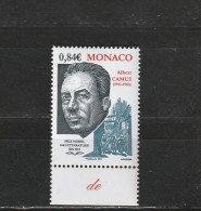 Monaco YT 2568 ** : Albert Camus - 2006 - Nuevos