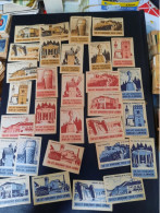30 Vintage Matchbox Labels Solo Lipnik Czechoslovakia- Etiquettes D'allumettes - Matchbox Labels
