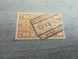 Belgique - Chemins De Fer - Spoorwegen - 7f.00 - Orange - Oblitéré - Année 1927 - - Afgestempeld