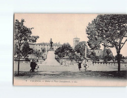 VALENCE : Statue Et Place Championnet - Très Bon état - Valence