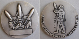 Médaille En Cuivre Argentée , 403e Régiment D’artillerie Par Drago - Other & Unclassified
