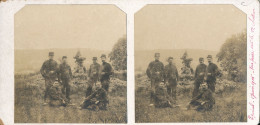 Photo Stéréoscopique  : EPINAL - Militaria - Militaires - Vue Prise Sur Le Vieux Château (01 Juin 1905) - Photos Stéréoscopiques