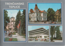 91888 - Slowakei - Trencianske Teplice - 4-Bilder-Karte - 1980 - Slowakije