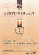 Germany Deutschland 1998-19 150 Jahre Deutsche Katholinentage, Canceled In Bonn - 1991-2000
