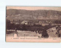 VALENCE : Monument Championnet Et Avenue Gambetta - état - Valence