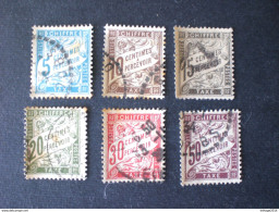 FRANCE FRANCIA 1893 - 1924 CHIFFRE TAXE SERVICE - Other & Unclassified