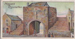 30 Carlisle, Scotch Gate  - Celebrated Gateways 1909  - Players Cigarette Cards - Antique - Bridges - Player's