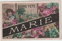 Prénom : MARIE  , Bonne  Fête - Prénoms