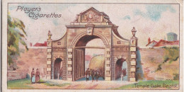 5 Bristol Temple Gate  - Celebrated Gateways 1909  - Players Cigarette Cards - Antique - Bridges - Player's