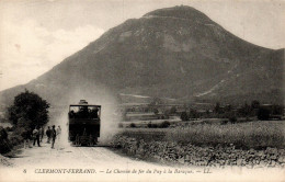 N°4625 W -cpa Clermont Ferrand -le Chemin De Fer Du Puy à La Baraque- - Trenes