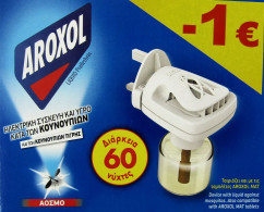 Aroxol Plug In Device + 60 Nights Protection - Mosquito Insect Repellent Liquid - Autres & Non Classés
