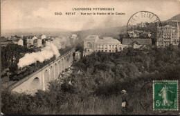 N°4627 W -cpa Royat -vue Sur Le Viaduc Et Le Casino- - Ouvrages D'Art