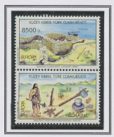 Chypre Turque - Cyprus - Zypern 1994 Y&T N°(1 à 2) - Michel N°373 à 374 *** - EUROPA - Se Tenant - Ungebraucht