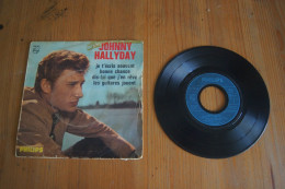 JOHNNY HALLYDAY DIS LUI QUE J EN REVE EP 1964  VARIANTE + RARE POCHETTE PAPIER - 45 T - Maxi-Single