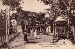 N°4632 W -cpa La Bourboule -la Terrasse De L'hôtel- - La Bourboule