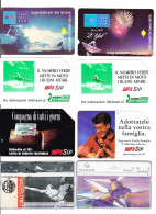 Lot De 8 Télécartes Illustrées - 2 BELGIQUE, 4 ITALIE Et 2 TURQUIE - Sonstige – Europa