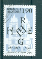 FRANCE - N°2478 Oblitéré - Millénaire De L'avènement D'Hugues Capet. - Used Stamps