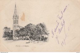 Q26-17) FOURAS - L'EGLISE  - (ANIMEE - 2 SCANS) - Fouras-les-Bains