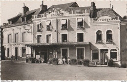 Q20-72) LA CHARTRE SUR LE LOIR (SARTHE) HOTEL DE FRANCE - CUISINE - PENSION - PECHE  -  (ANIMEE - 2 SCANS) - Autres & Non Classés