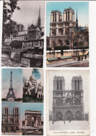 Lot De 40 CPA Et CPSM De Notre Dame De Paris - Tour Eiffel