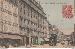 Q13-93) SAINT DENIS  -  LA RUE DE PARIS - Saint Denis