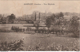 Q13-40) SAMADET (LANDES) VUE GENERALE - (2 SCANS) - Other & Unclassified