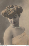 ARTISTE FEMME - FRAU - LADY - LOZERON - OBLITERATION DE 1905 - 2 SCANS - Entertainers