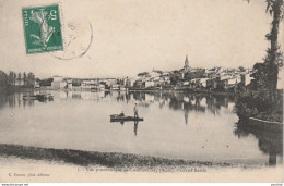 Q11-11) CASTELNAUDARY (AUDE) VUE PANORAMIQUE - GRAND BASSIN  - (ANIMEE - BARQUE) - Castelnaudary