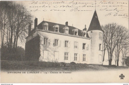 Q10-87) ENVIRONS DE LIMOGES - CHATEAU DE TOURNIOL - (OBLITERATION DE 1903 - 2 SCANS) - Other & Unclassified