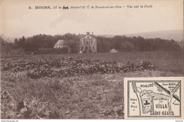 Q11-95) MOURS  - VUE SUR LA FORÊT - LA VILLA SAINT RÉGIS  - (2 SCANS) - Mours