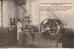 Q8-61) TINCHEBRAI  (ORNE) CHOCOLATERIE DE L'ABBAYE DE TINCHEBRAI  - MACHINE FRIGORIFIQUE  - (ANIMEE - 2 SCANS)  - Altri & Non Classificati