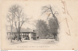 Q8-33) SAINTE FOY LA GRANDE (GIRONDE) LA HALLE - LES ALLEES DE COBLENTZ  - (OBLITERATION DE 1901 - 2 SCANS)  - Autres & Non Classés