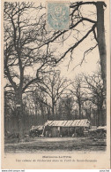 Q7-78) MAISONS LAFITTE - UNE CABANE DE BUCHERONS DANS LA FORET DE SAINT GERMAIN  - Maisons-Laffitte