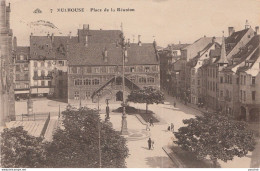 Q3-68) MULHOUSE - PLACE DE LA REUNION  - (2 SCANS) - Mulhouse