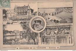 Q1-37) SOUVENIR DE LA TOURAINE - AMBOISE - Amboise