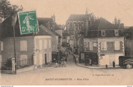 Q1-89) SAINT FLORENTIN (YONNE) RUE D'ILO - (ANIMEE - HABITANTS) - Saint Florentin