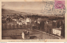 Q1-73) CHALLES LES EAUX ( SAVOIE ) VUE GÉNÉRALE - COLLINE DU GRAND BARBERAZ ET AU FOND LA CROUPE DE L'EPINE - Andere & Zonder Classificatie