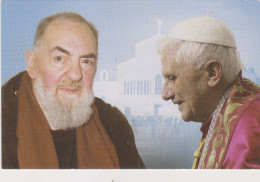 Santino Padre Pio E Papa Benedetto XVI - Andachtsbilder