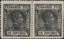 665837 MNH FERNANDO POO 1907 ALFONSO XIII - Fernando Po