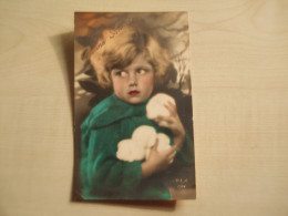 Carte Postale Ancienne BONNE ANNEE Enfant - Nouvel An