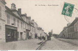 R20-78) LE PERRAY - ROUTE NATIONALE - (ANIMEE - HABITANTS - AUTOMOBILE) - Le Perray En Yvelines