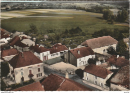 R13-70) CINTREY (HAUTE SAONE)  LE GROUPE SCOLAIRE ET LA POSTE - VUE AERIENNE - (2 SCANS) - Sonstige & Ohne Zuordnung