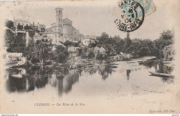 R13-44) CLISSON - LES RIVES DE LA SEVE - (OBLITERATION DE 1904) - Clisson