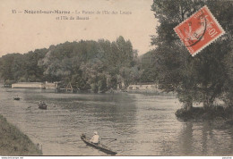 R12-94) NOGENT SUR MARNE - LA POINTE DE L'ILE DES LOUPS ET L'ILE DE BEAUTE - (ANIMEE - CANOTAGE) - Nogent Sur Marne