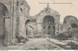 R11-11) ALET (VALLEE DE L'AUDE) INTERIEUR DES RUINES D'ALET - (2 SCANS) - Autres & Non Classés