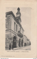 R8-40) AIRE SUR ADOUR (LANDES) L'HOTEL DE VILLE  - (ANIMEE - HABITANTS - 2 SCANS) - Aire