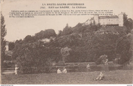 R3-70) RAY SUR SAONE (HAUTE SAONE) LE CHATEAU - (ANIMEE - PERSONNAGES - 2 SCANS) - Autres & Non Classés