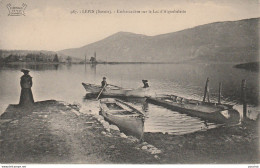 R2-73) LEPIN (SAVOIE) EMBARCADÈRE SUR LE LAC D'AIGUEBELETTE - (ANIMEE - 2 SCANS) - Andere & Zonder Classificatie