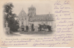 R1-50) ENVIRONS DE GRANVILLE - L' ABBAYE DE LA LUCERNE   - (OBLITERATION DE 1902  - 2 SCANS) - Granville