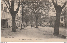 R26-47) BUZET (LOT ET GARONNE) BOULEVARDE DE  LA  REPUBLIQUE - (2 SCANS) - Other & Unclassified